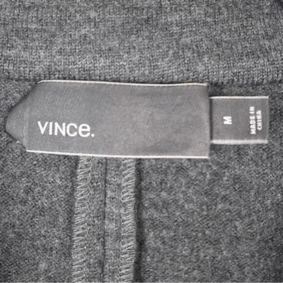 Vince gray 100% wool 3 coat blazer with pockets size Medium - Picture 6 of 7